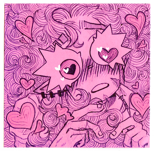 Lovestruck | pen on paper